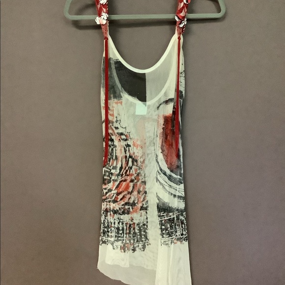 Legatte Jeans fishnet tank top - Picture 2 of 4